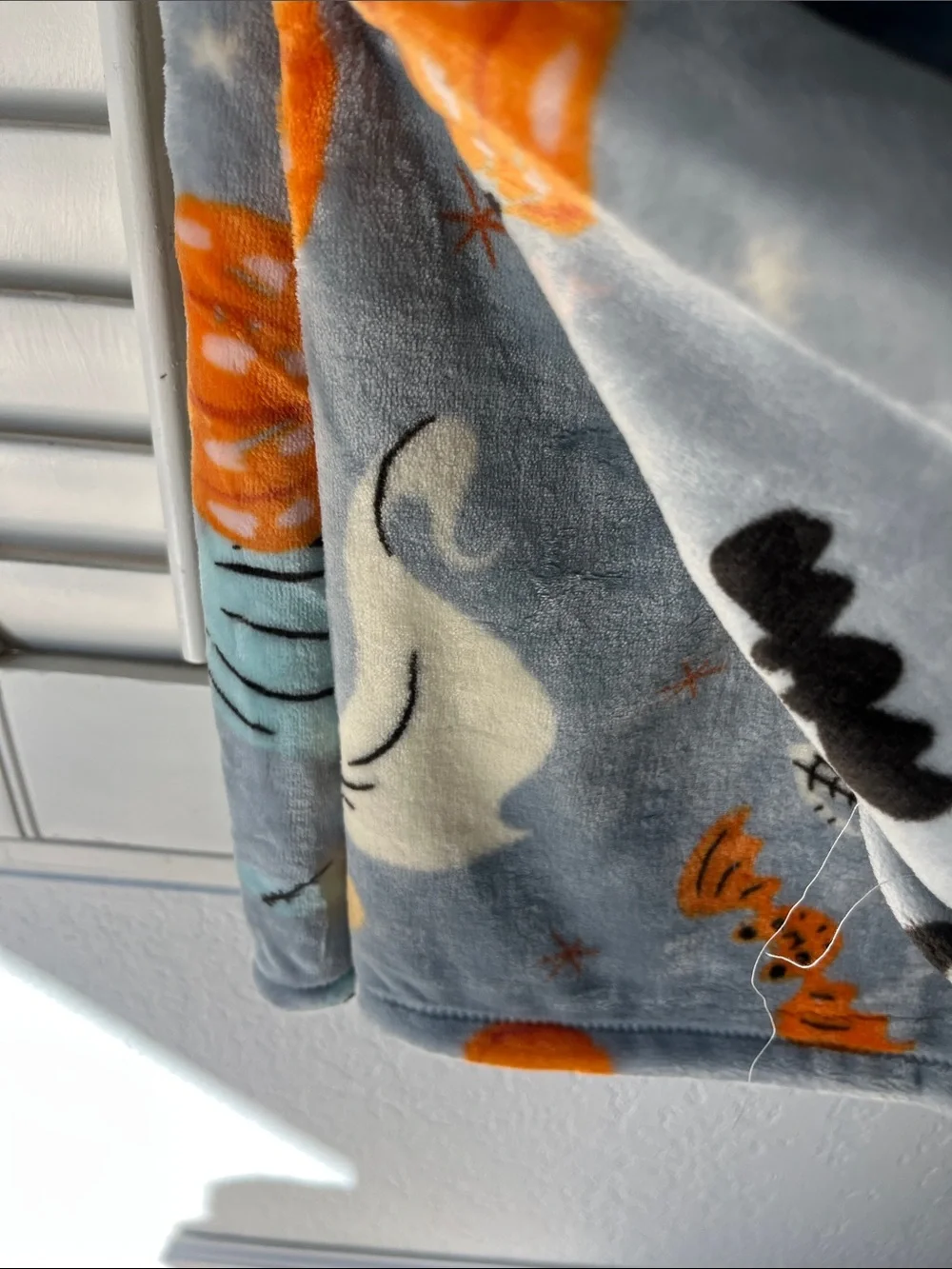 🎃 NWT Disney The Nightmare Before Christmas Super Soft Throw Blanket 46x60 🖤